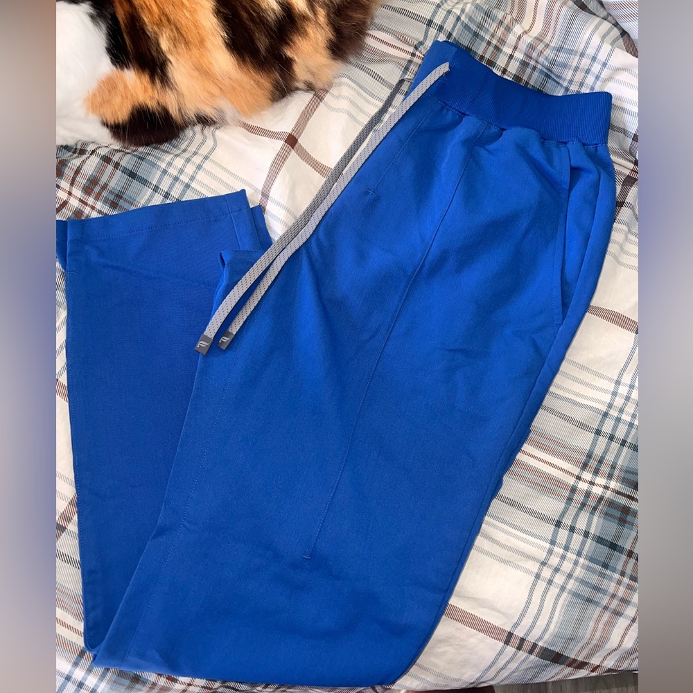 Fabletics Royal Blue ION scrub pants